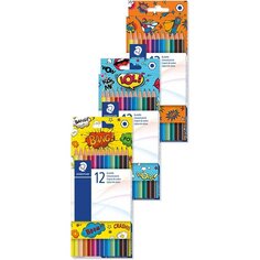 Набор цветных карандашей Staedtler Comic, 12 цветов, в ассортименте