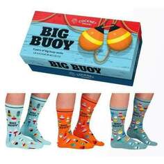 Носки Big Buoy, 3 пары, размер 39-46 Sock Academy