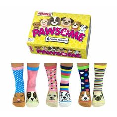 Носки Pawsome, 3 пары, размер 37-42 Sock Academy