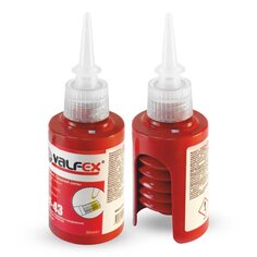 Клей-герметик 50 мл, анаэробный, демонтаж с усилием, до 2", Valfex, Желтый, тюбик-поршень, VF.77.50P