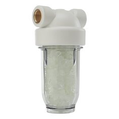 Фильтр Unicorn, для холодной воды, для водонагревателя 1/2", кристаллы полифосфата, 1 ступ, FMР 2P3V + POLIFOS