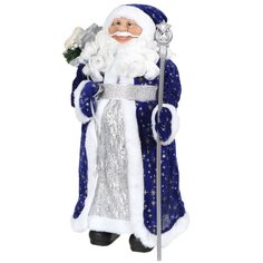 Фигурка декоративная полиэстер, Дед Мороз, 60 см, Y4-4160