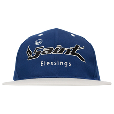 Синяя кепка Saint blessing