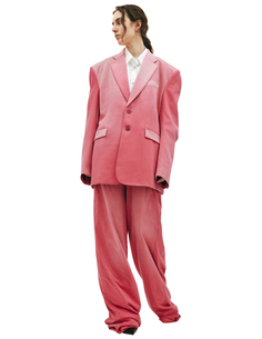 Розовый оверсайз пиджак Vetements