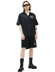 Шелковая рубашка с принтом Miracle Nahmias