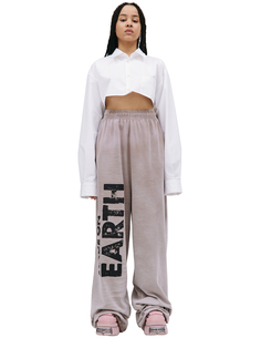 Широкие брюки Made on earth Vetements