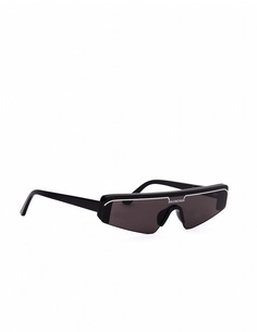Черные очки Ski Rectangle Balenciaga