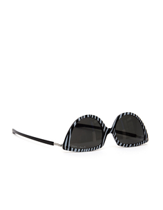 Черно-белые очки Mykita + Martine Rose «SOS»