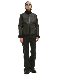 Двусторонняя дубленка Backlash Yohji Yamamoto