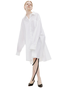 Длинная оверсайз рубашка Maison Margiela