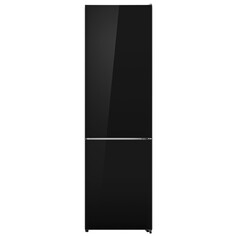 Холодильники двухкамерные холодильник двухкамерный LEX RFS204NF BL 200х60х63см черный