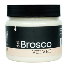 Краски и эмали для дерева краска акриловая DEL BROSCO Velvet интерьерная 0,4л бежевый, арт.2515191