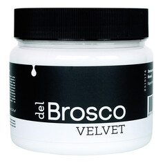 Краски и эмали для дерева краска акриловая DEL BROSCO Velvet интерьерная 0,4л белая, арт.2515174