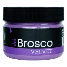 Краски и эмали для дерева краска акриловая DEL BROSCO Velvet интерьерная 0,25л фиолетовая, арт.2504186