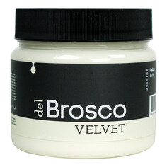 Краски и эмали для дерева краска акриловая DEL BROSCO Velvet интерьерная 0,4л бежевая, арт.2515188