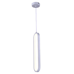 Светильники подвесные светодиодные светильник подвесной РОССВЕТ Конфитюр 1х35Вт LED металл белый