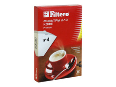 Фильтры для кофемашин фильтры для кофе FILTERO 1х4/40 белые