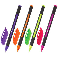 Ручки ручка шариковая масляная BRAUBERG Extra Glide Soft Color 0,7мм линия 0,35мм синяя