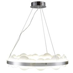 Светильник Подвесной светодиодный светильник Natali Kovaltseva Loft Led Lamps 81361 Chrome