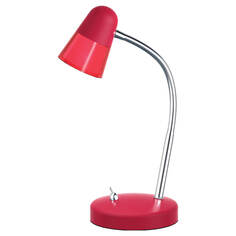 Настольная лампа Настольная светодиодная лампа Horoz Buse красная 049-007-0003 HRZ00000710