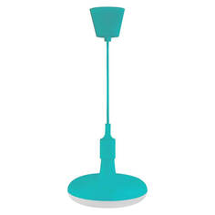 Светильник Подвесной светодиодный светильник Horoz Sembol голубой 020-006-0012 HRZ00002173