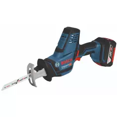 Пила сабельная аккумуляторная бесщёточная Bosch GSA 18V-LI C Professional, 0615990M3Y, 18 В Li-Ion 1x4 Ач