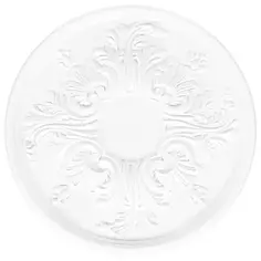 Розетка потолочная полиуретановая М74 D 40 см Decoflair