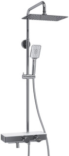Душевая система 300x200 мм WasserKRAFT Aller A113.069.126.CH Thermo