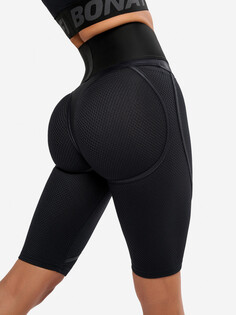 Велосипедки женские Bona Fide Bona Cycling Corsage Extra Sex "Black Skin", Черный