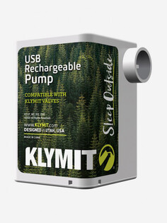 Перезаряжаемый насоc KLYMIT USB R, Белый