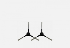 Щетка боковая для пылесоса Mi Robot Vacuum Mop P черный Xiaomi