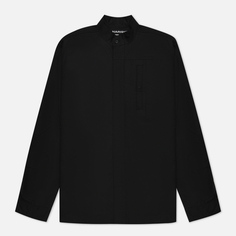 Мужская рубашка maharishi Stand Collar, цвет чёрный, размер XXL