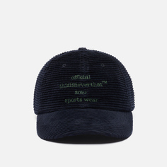 Кепка thisisneverthat Wide Wale Cord, цвет синий