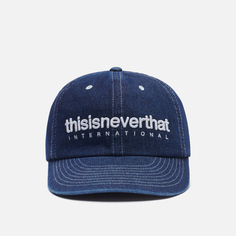 Кепка thisisneverthat INTL. Denim, цвет синий