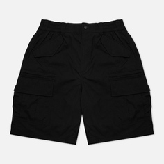 Мужские шорты thisisneverthat Nylon Ripstop Cargo, цвет чёрный