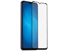 Закаленное стекло DF для Tecno Spark 10/10c Fullscreen Fullglue Black tColor-19