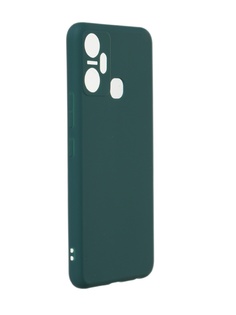 Чехол Neypo для Infinix Smart 6 Plus Soft Matte Silicone с защитой камеры Dark Green NST59982