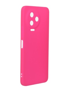 Чехол Neypo для Infinix Note 12 2023 / Note 12 Pro Soft Matte Silicone с защитой камеры Bright Pink NST60011