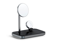 Зарядное устройство Satechi Magnetic 3-in-1 Wireless Charging Stand ST-WMCS3M