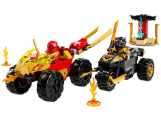 Конструктор Lego Ninjago Kai and Rass Car and Bike Battle 103 дет. 71789