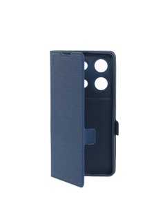 Чехол DF для Infinix Note 30 Vip Blue inFlip-30