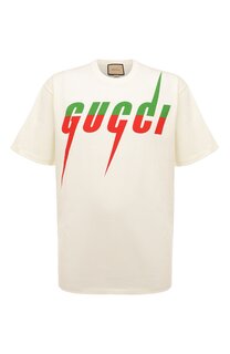 Хлопковая футболка Gucci