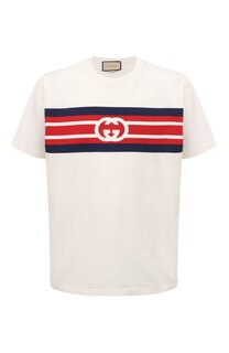 Хлопковая футболка Gucci