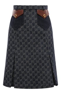 Джинсовая юбка Gucci