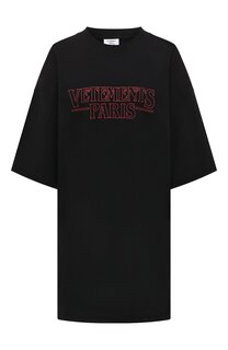 Хлопковая футболка VETEMENTS