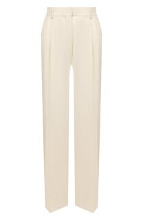 Брюки из шелка и кашемира The Row