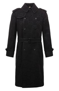 Хлопковый тренч Gucci