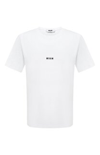 Хлопковая футболка MSGM