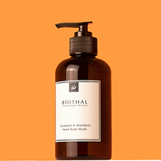 Мыло жидкое BIOTHAL Жидкое мыло для тела и рук Герань Мандарин Geranium & Mandarin Hand Body Wash 300