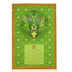Маска для лица SPA CEYLON Тканевая маска для лица "АЛОЭ И АРНИКА" 25